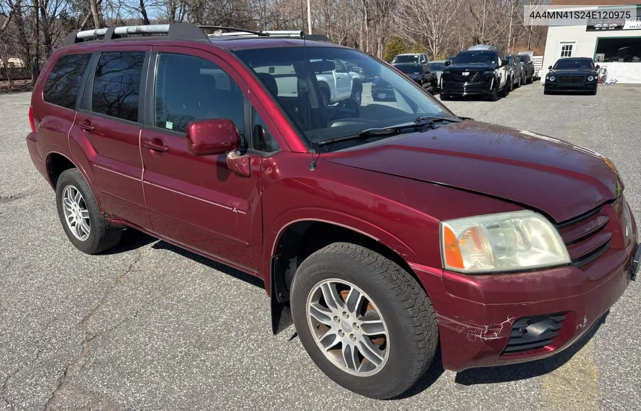 2004 Mitsubishi Endeavor Limited VIN: 4A4MN41S24E120975 Lot: 48941365
