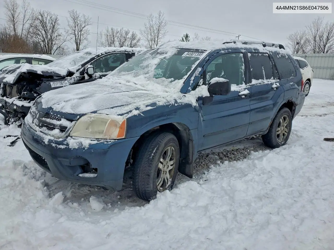 4A4MN21S86E047506 2006 Mitsubishi Endeavor Ls