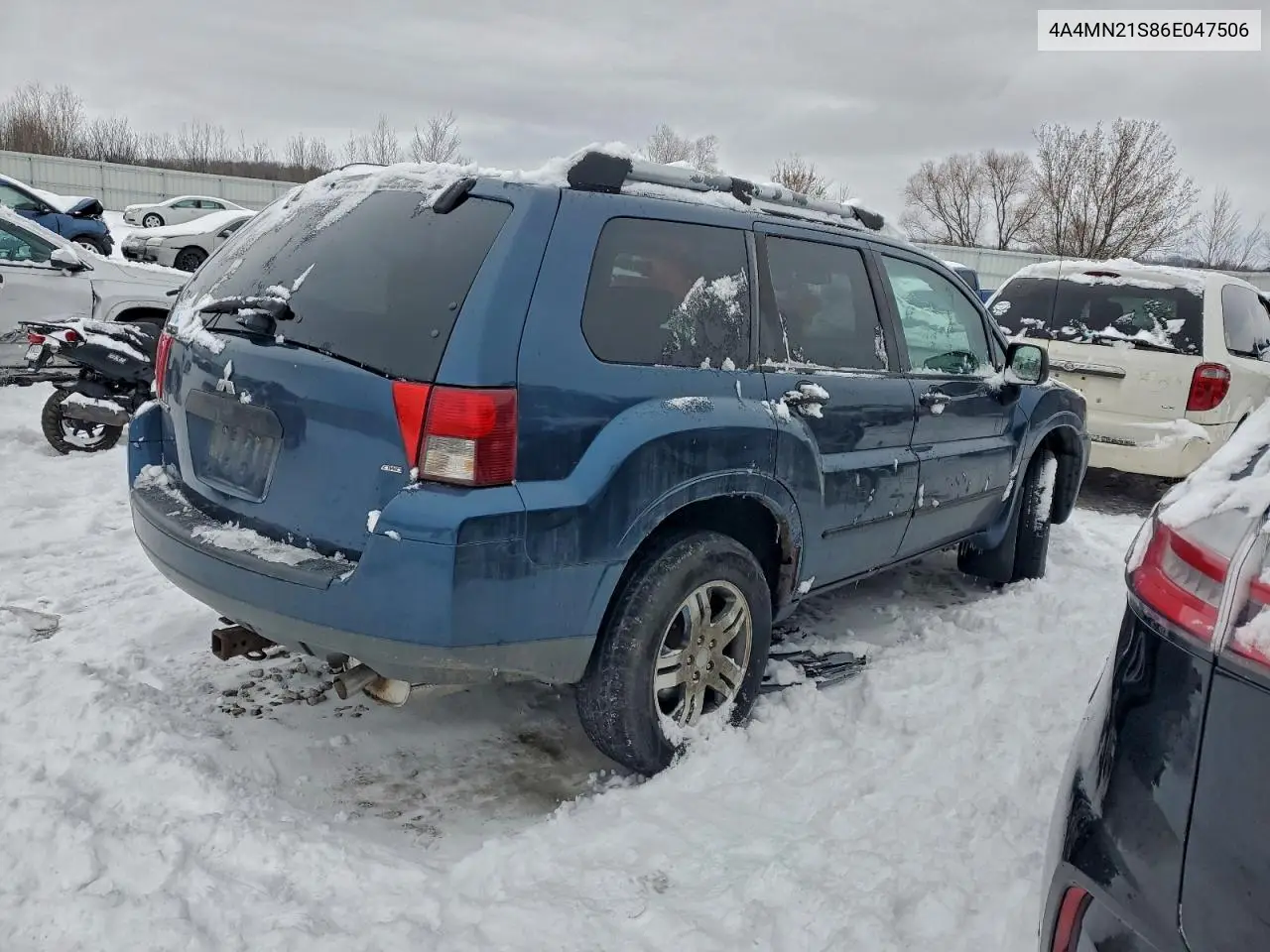 4A4MN21S86E047506 2006 Mitsubishi Endeavor Ls