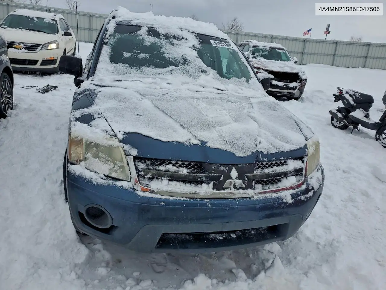 4A4MN21S86E047506 2006 Mitsubishi Endeavor Ls