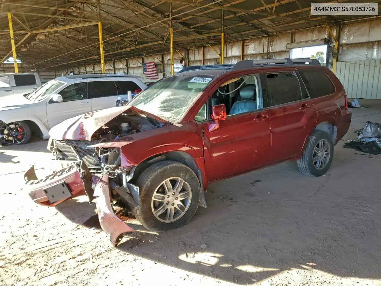 4A4MM31S57E053726 2007 Mitsubishi Endeavor Se