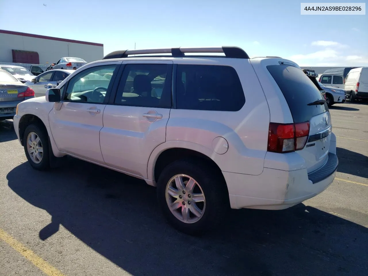 2011 Mitsubishi Endeavor Ls VIN: 4A4JN2AS9BE028296 Lot: 75466394