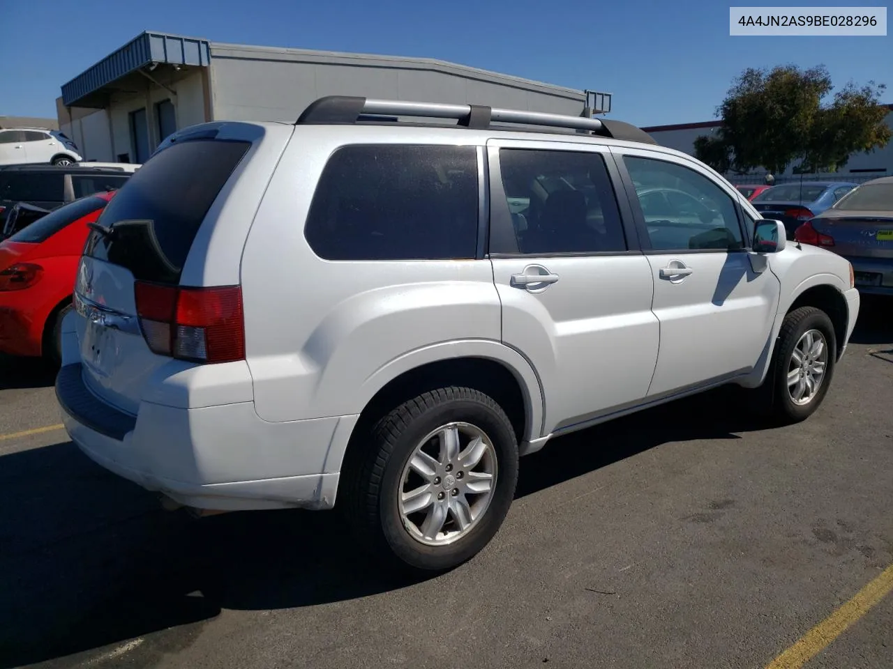 2011 Mitsubishi Endeavor Ls VIN: 4A4JN2AS9BE028296 Lot: 75466394