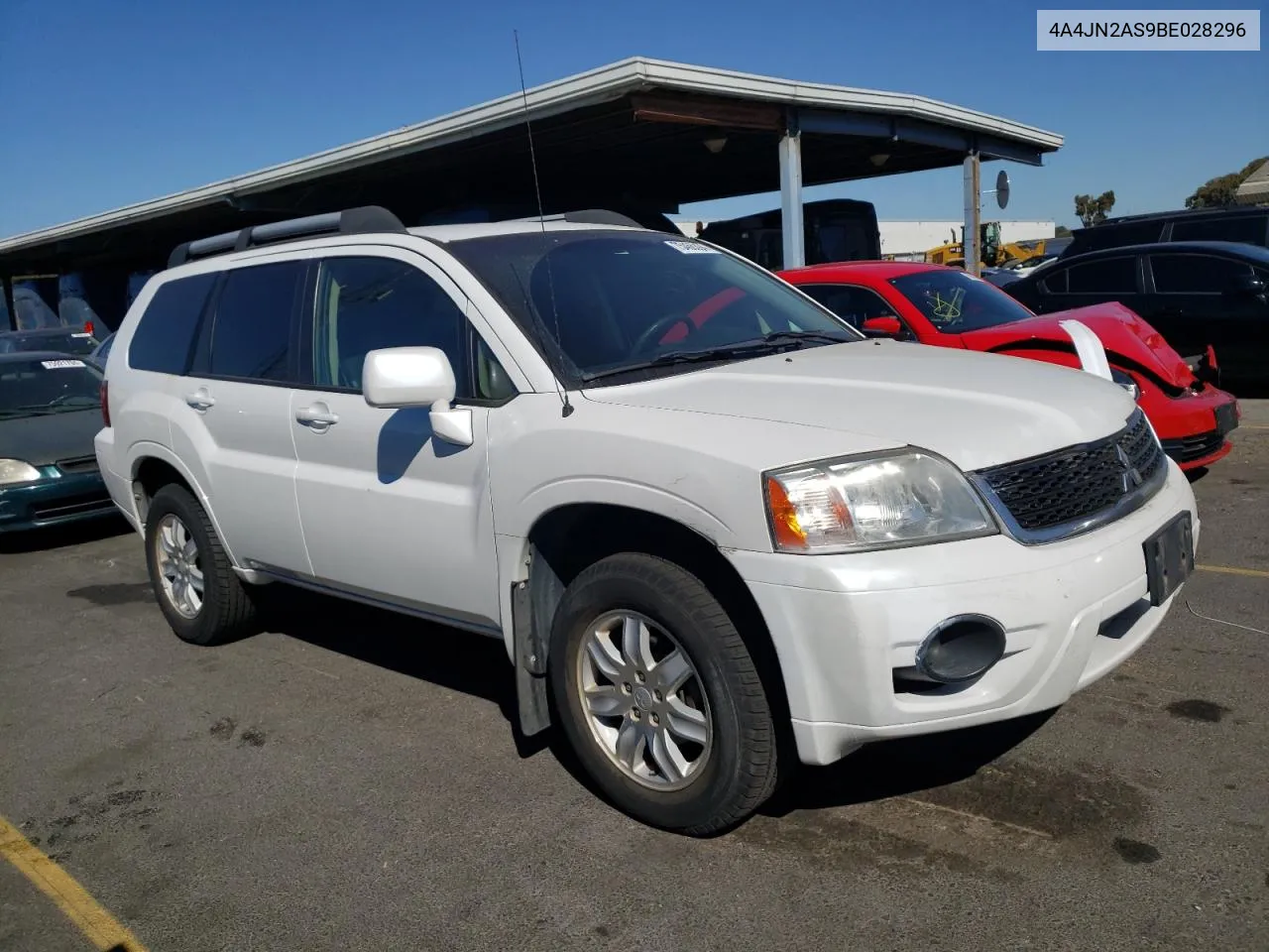 2011 Mitsubishi Endeavor Ls VIN: 4A4JN2AS9BE028296 Lot: 75466394