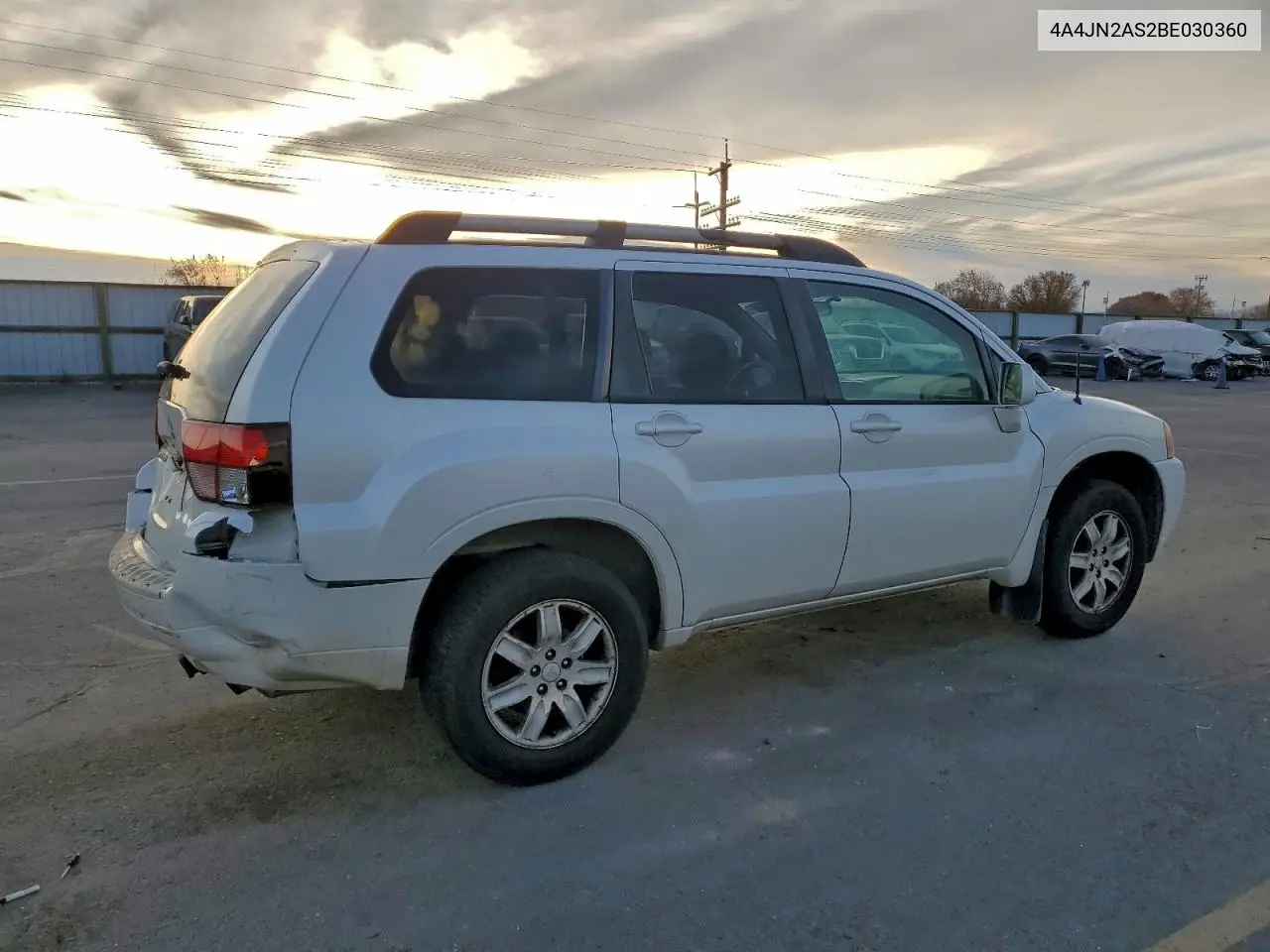 4A4JN2AS2BE030360 2011 Mitsubishi Endeavor Ls