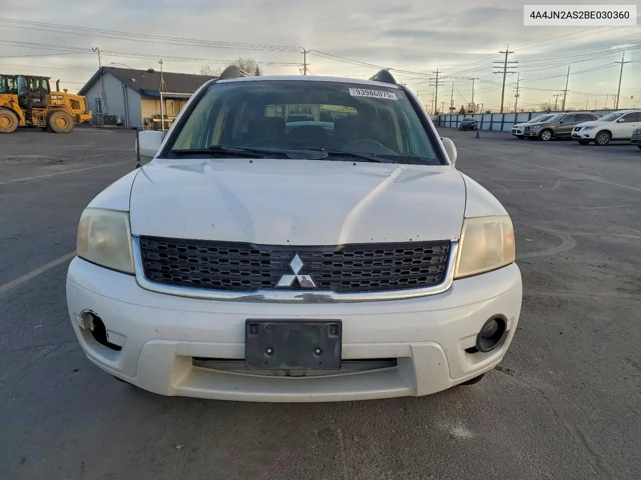 4A4JN2AS2BE030360 2011 Mitsubishi Endeavor Ls