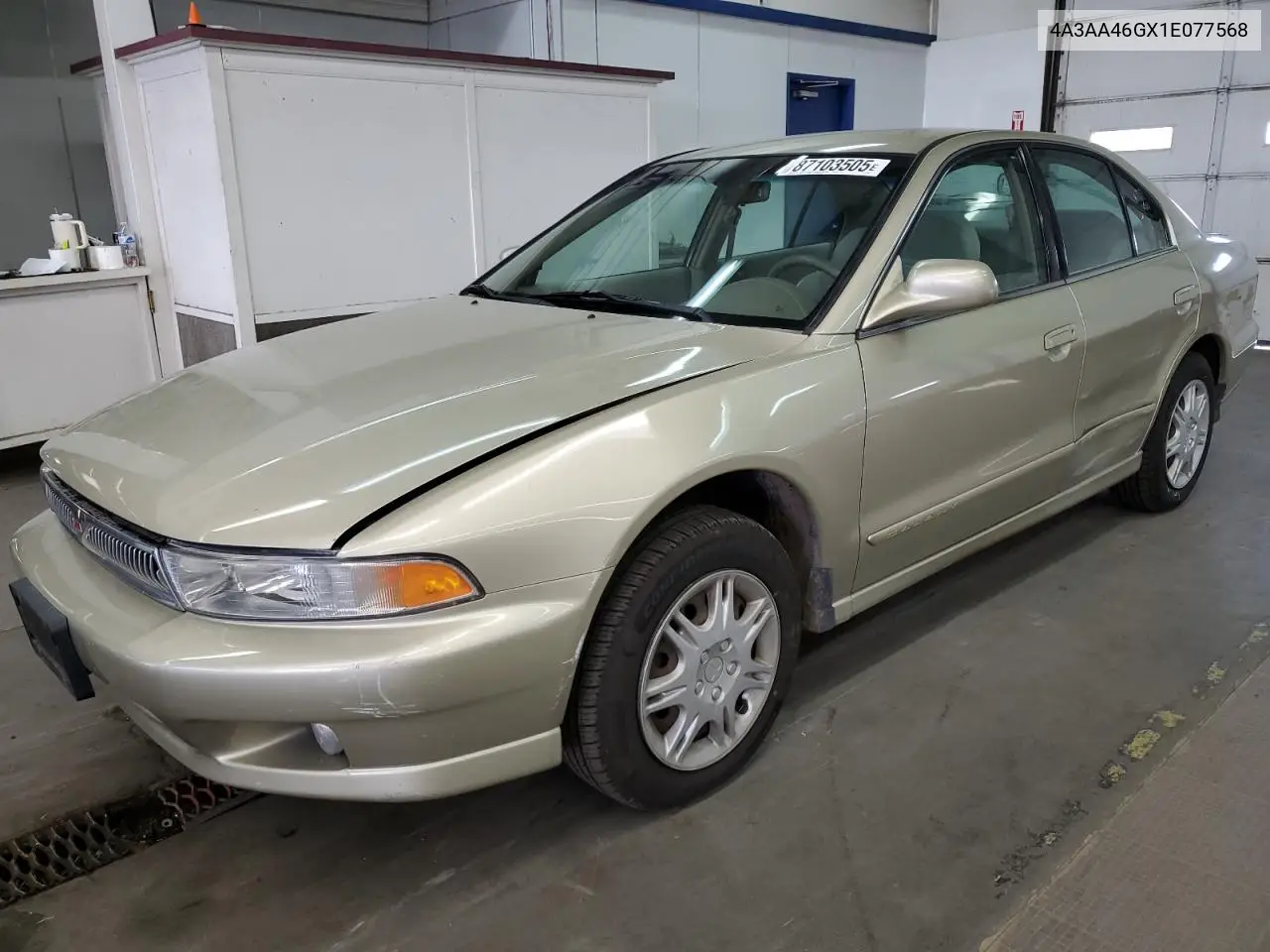 4A3AA46GX1E077568 2001 Mitsubishi Galant Es