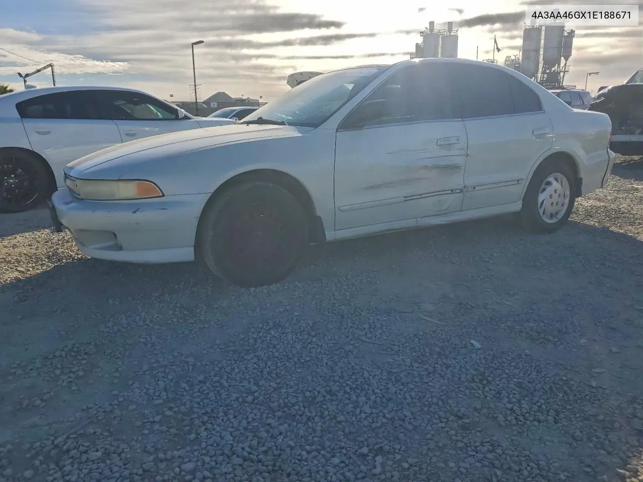 4A3AA46GX1E188671 2001 Mitsubishi Galant Es