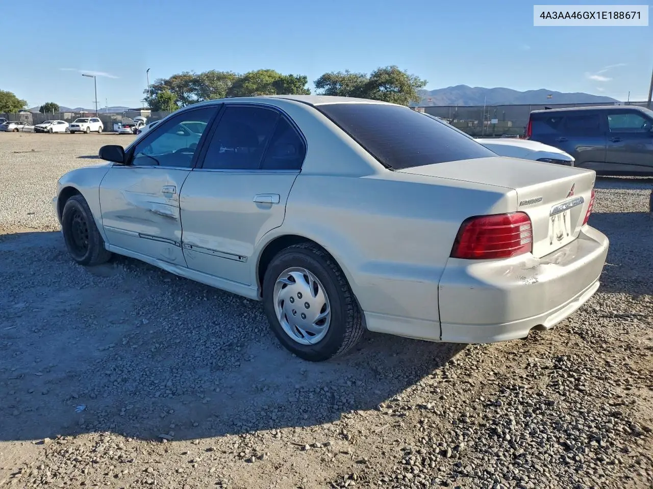 4A3AA46GX1E188671 2001 Mitsubishi Galant Es