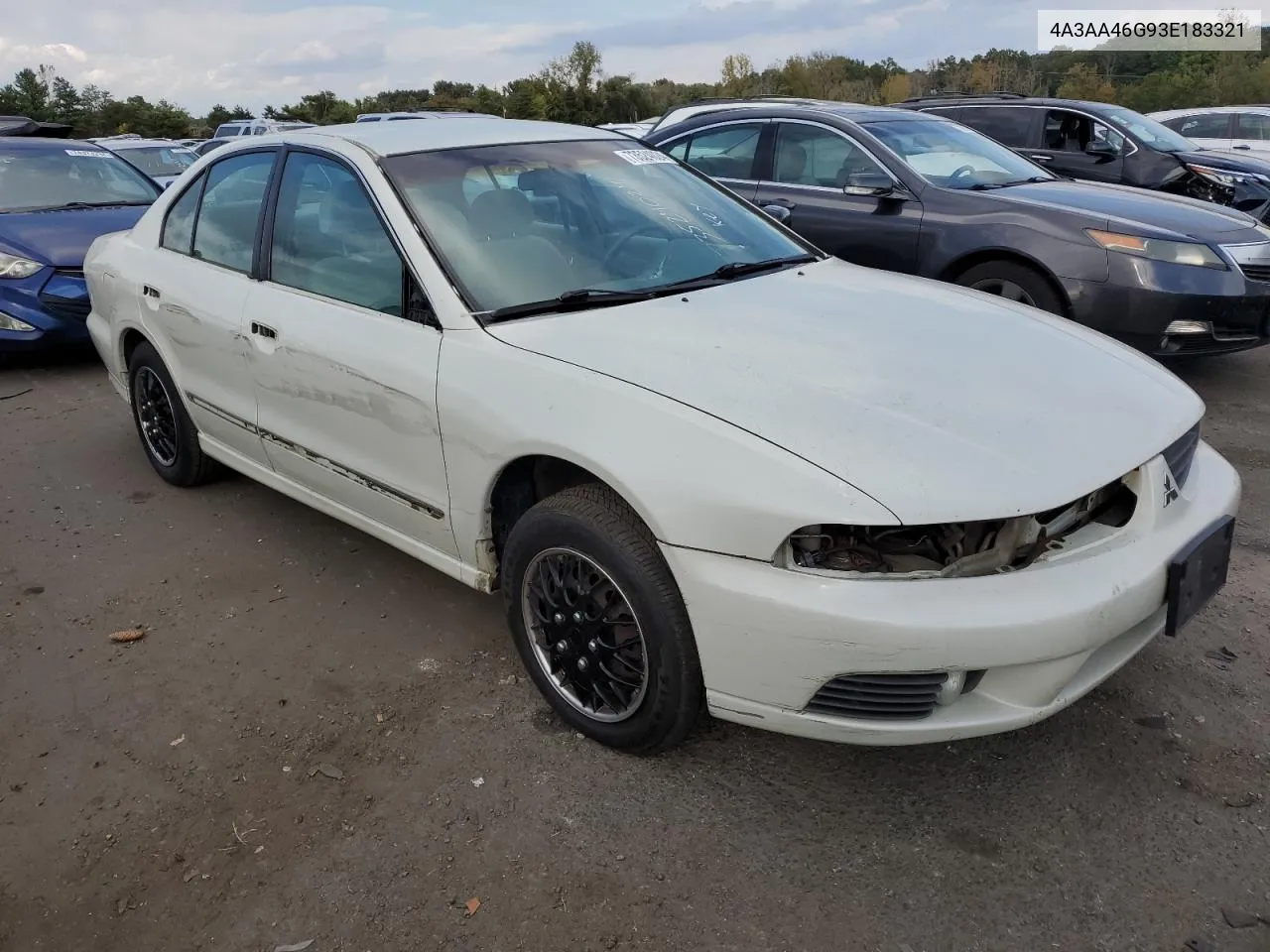 4A3AA46G93E183321 2003 Mitsubishi Galant Es