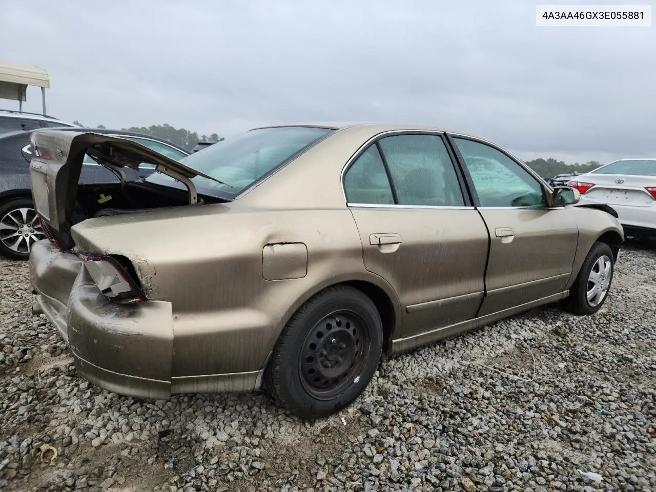 4A3AA46GX3E055881 2003 Mitsubishi Galant Es