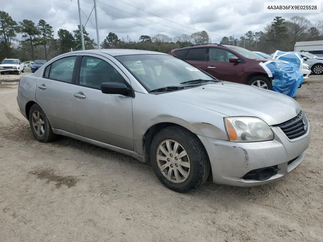 2009 Mitsubishi Galant Es VIN: 4A3AB36FX9E025528 Lot: 47266845