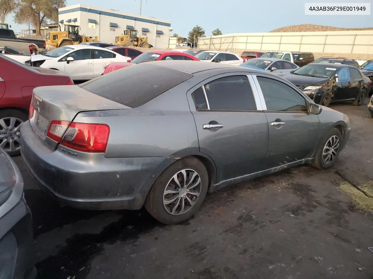 2009 Mitsubishi Galant Es VIN: 4A3AB36F29E001949 Lot: 77911534