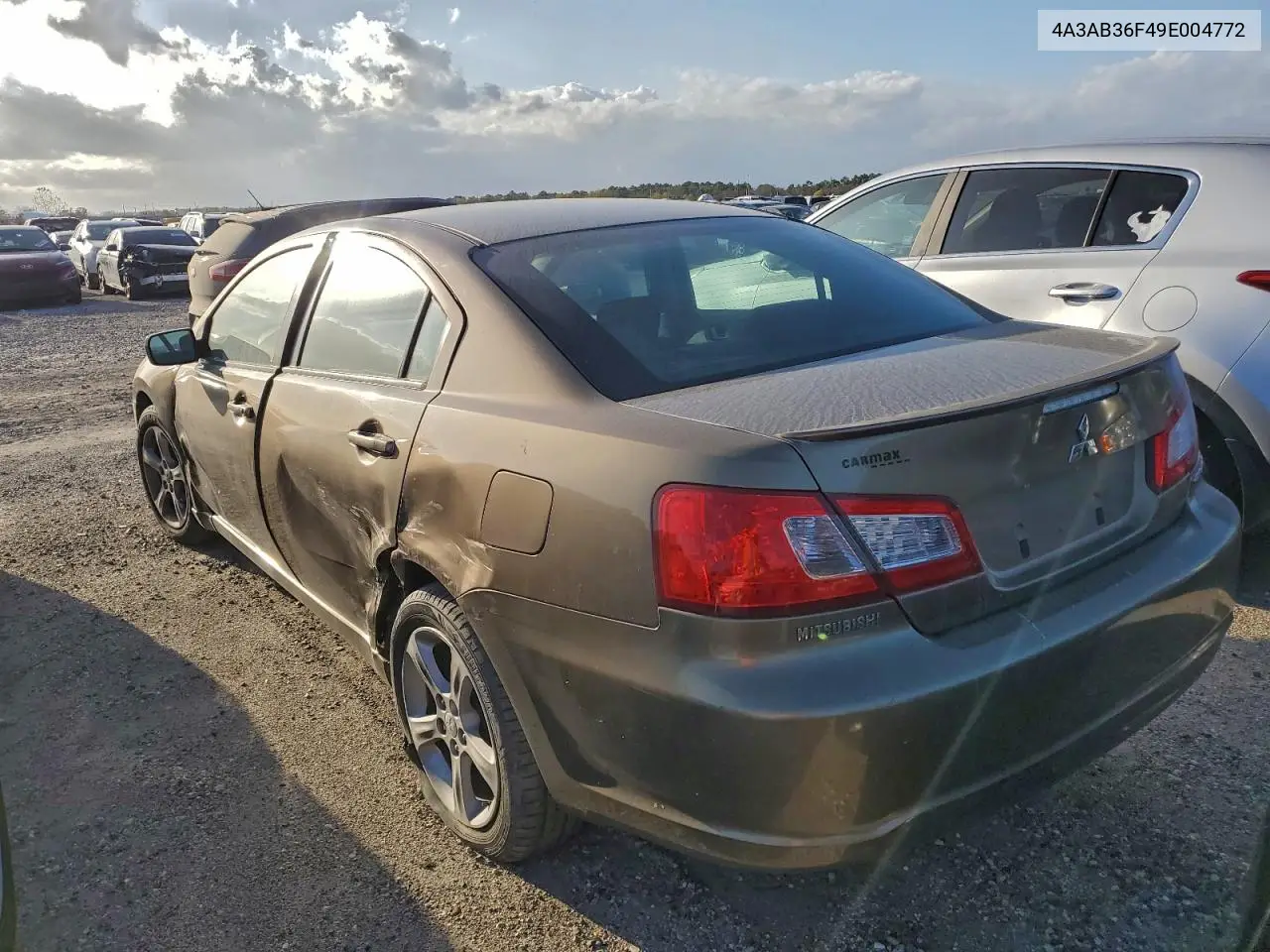 4A3AB36F49E004772 2009 Mitsubishi Galant Es