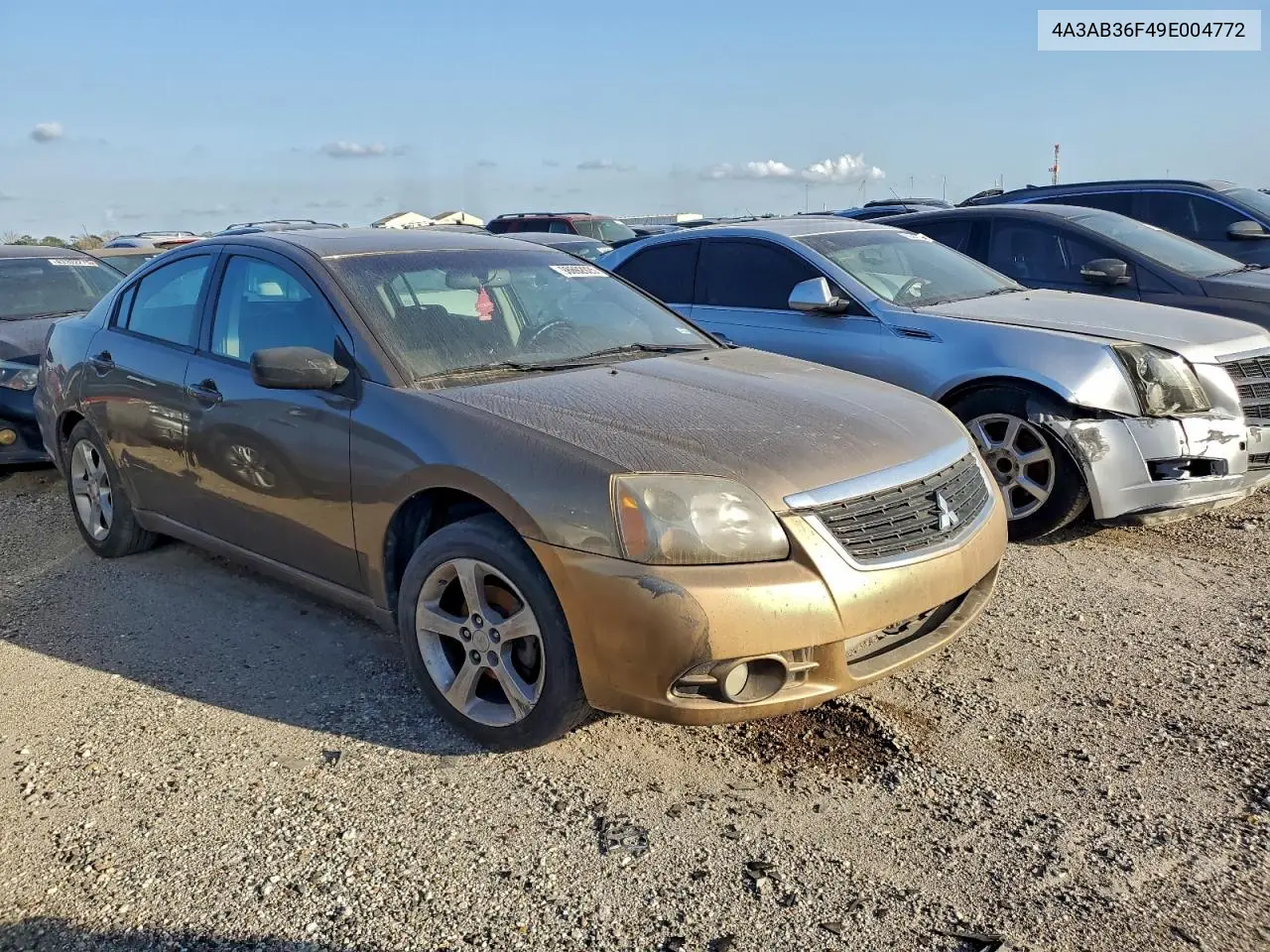 4A3AB36F49E004772 2009 Mitsubishi Galant Es