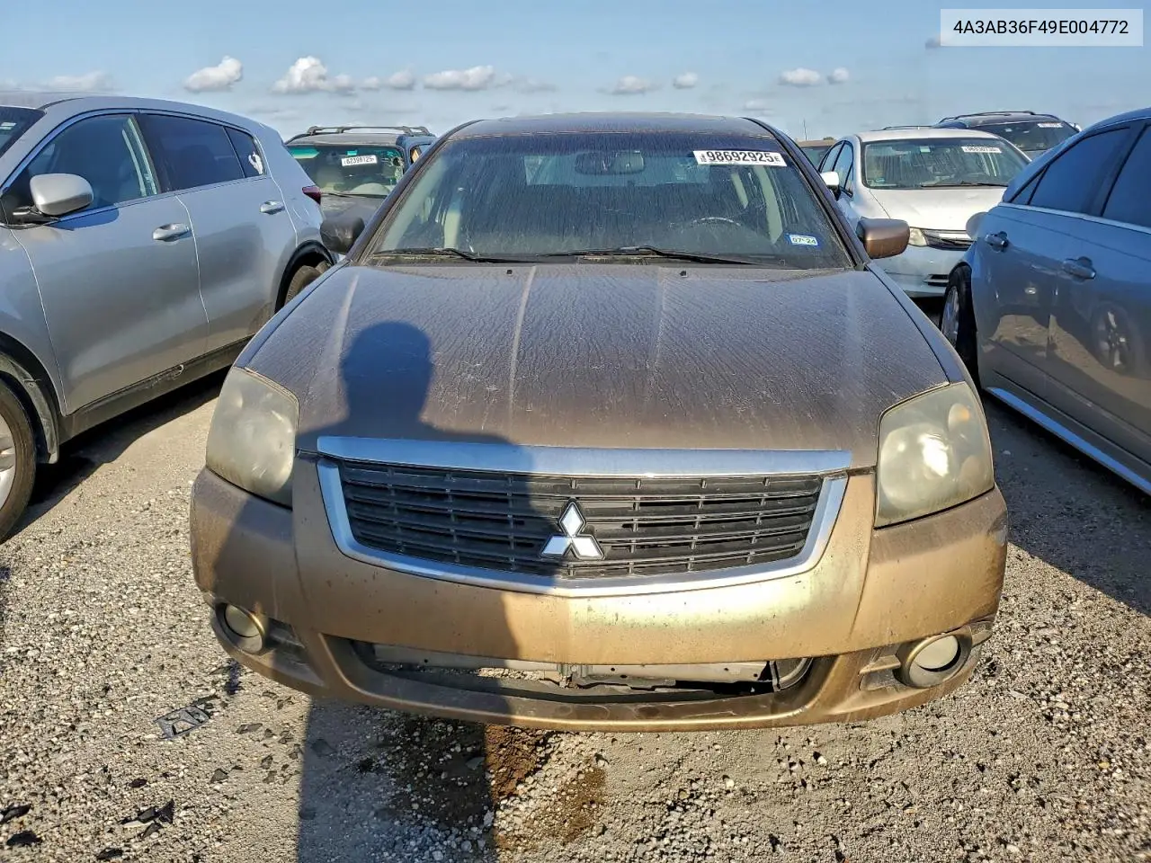 4A3AB36F49E004772 2009 Mitsubishi Galant Es