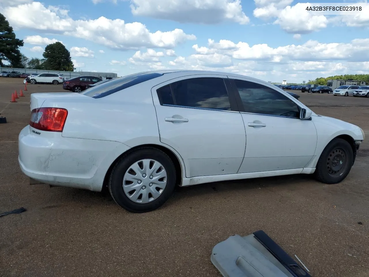 2012 Mitsubishi Galant Es VIN: 4A32B3FF8CE023918 Lot: 73615474