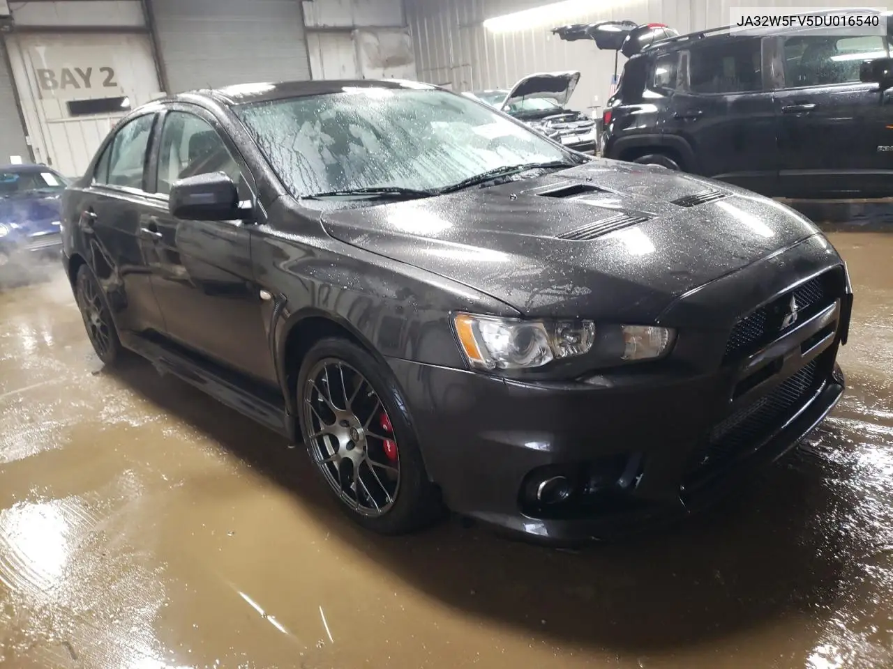 2013 Mitsubishi Lancer Evolution Mr VIN: JA32W5FV5DU016540 Lot: 47615845