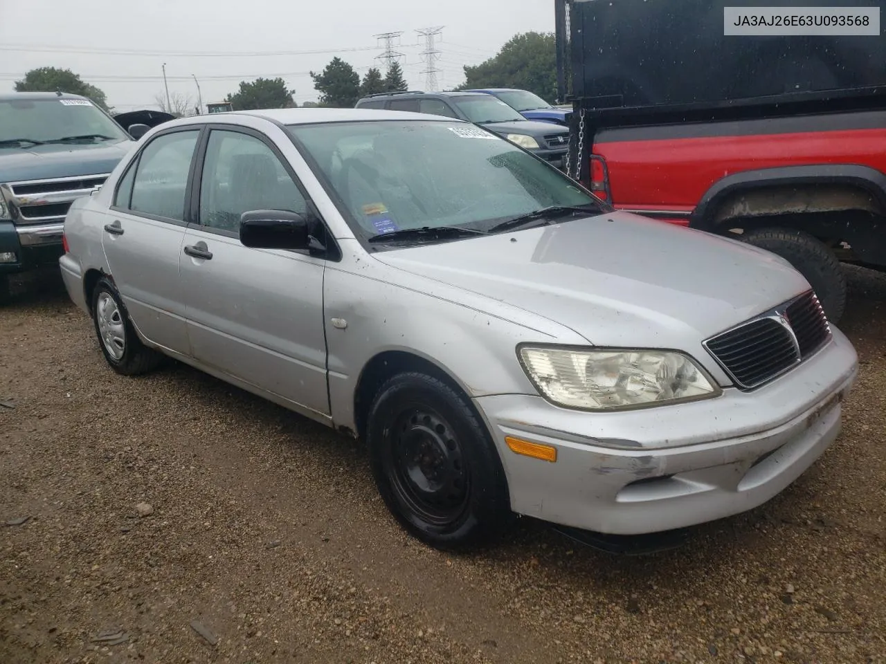 JA3AJ26E63U093568 2003 Mitsubishi Lancer Es