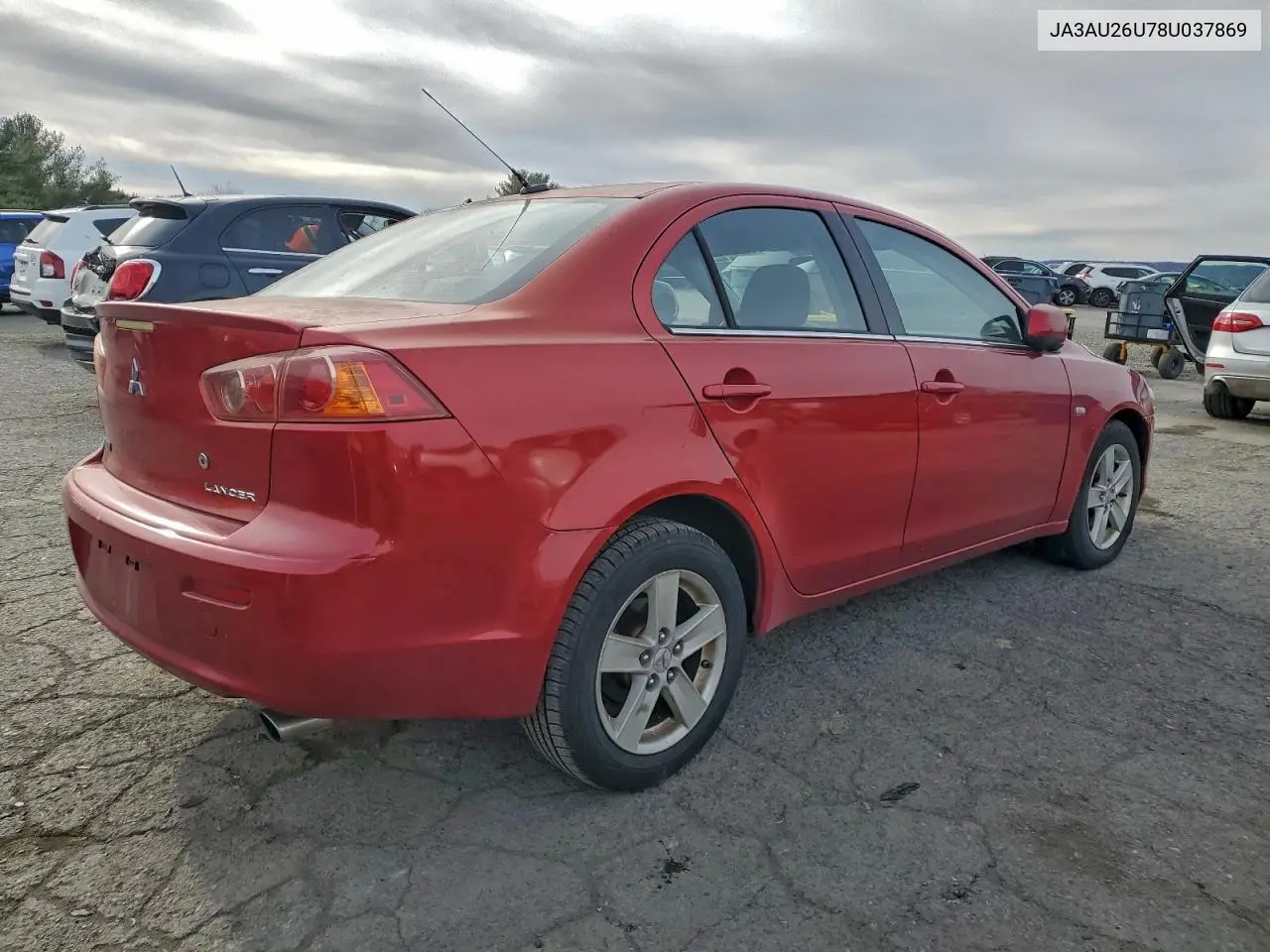 JA3AU26U78U037869 2008 Mitsubishi Lancer Es