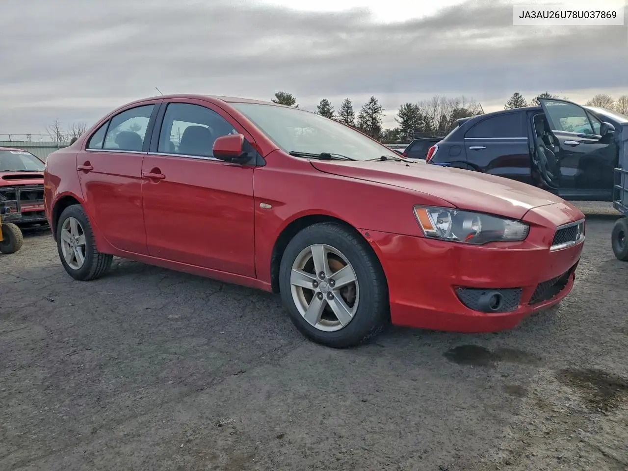 JA3AU26U78U037869 2008 Mitsubishi Lancer Es