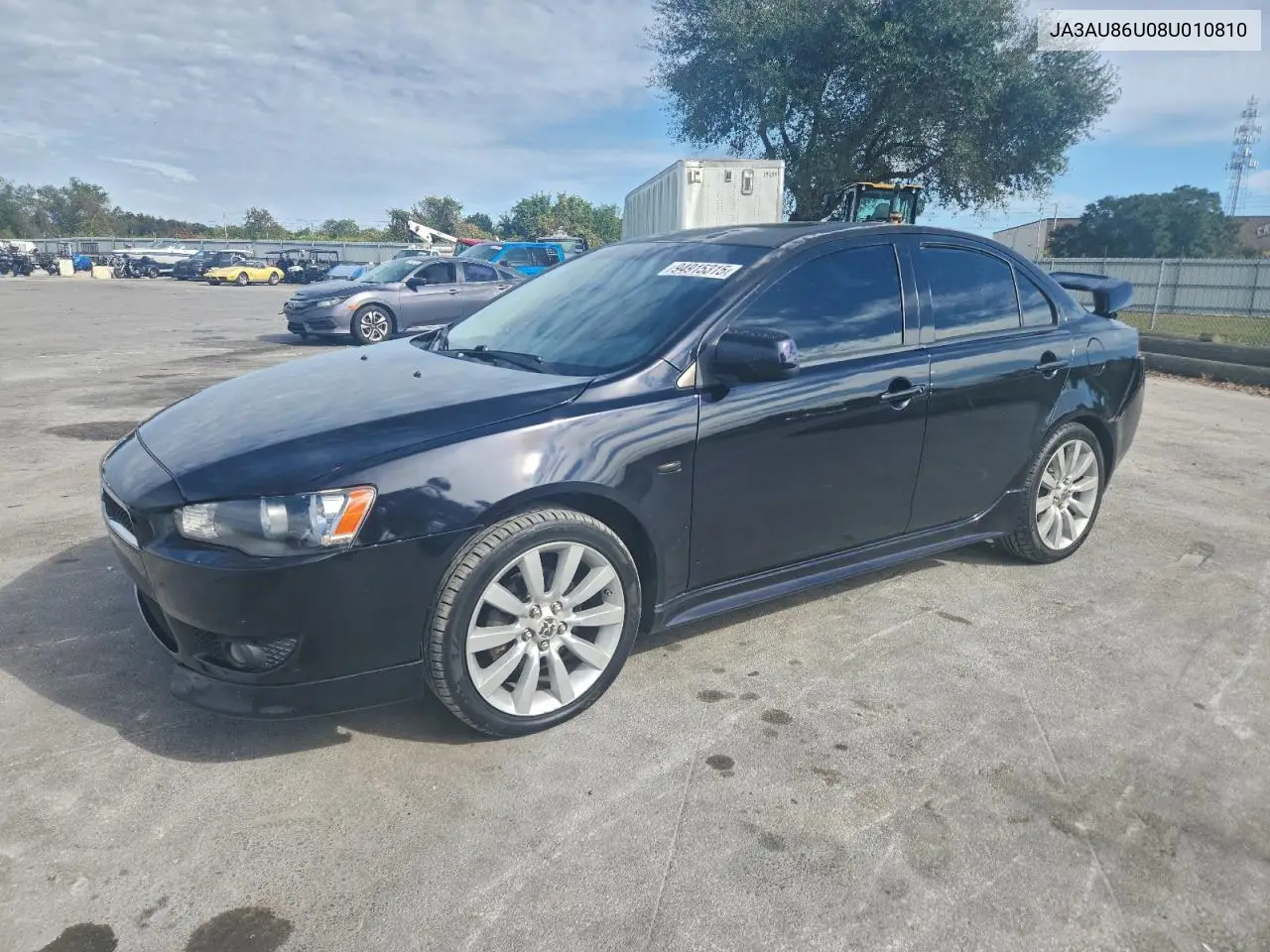 JA3AU86U08U010810 2008 Mitsubishi Lancer Gts