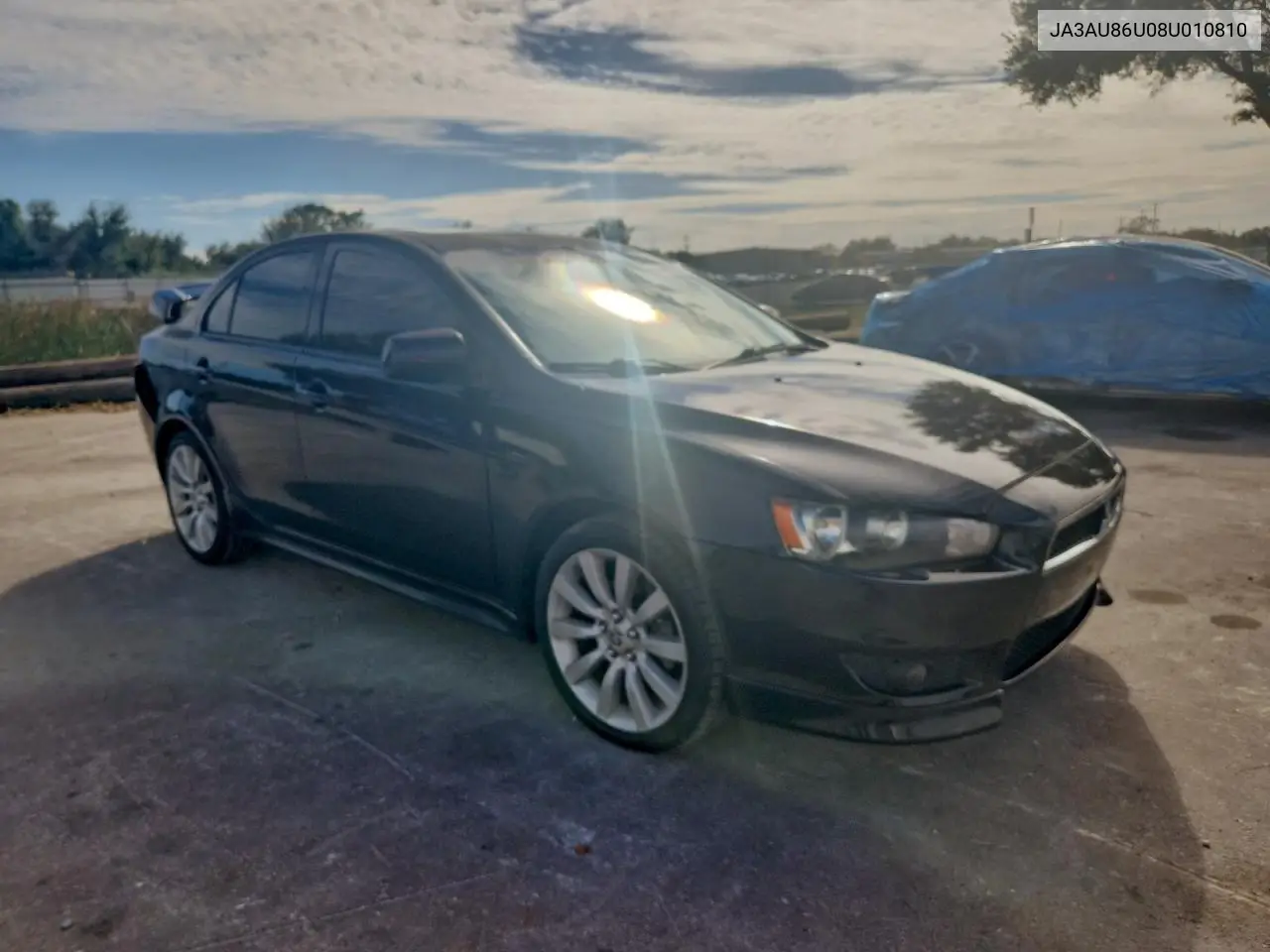 JA3AU86U08U010810 2008 Mitsubishi Lancer Gts