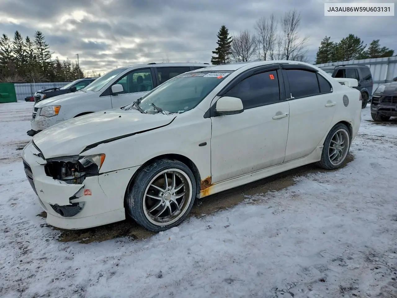 JA3AU86W59U603131 2009 Mitsubishi Lancer Gts