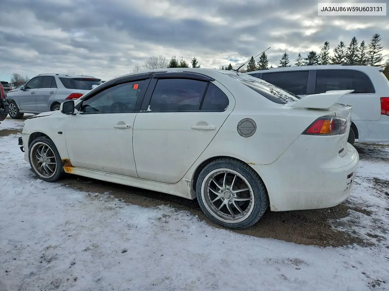JA3AU86W59U603131 2009 Mitsubishi Lancer Gts