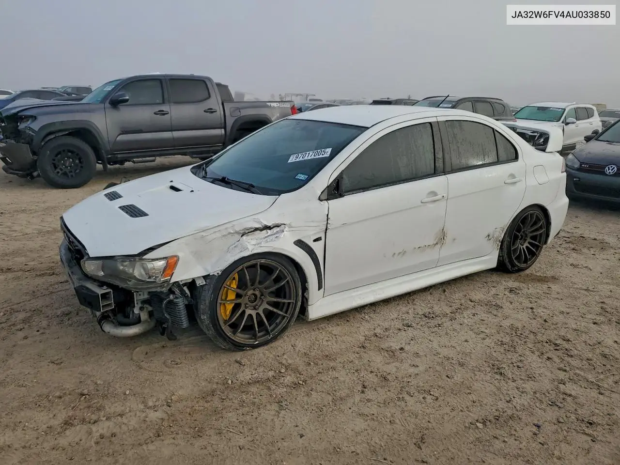 JA32W6FV4AU033850 2010 Mitsubishi Lancer Evolution Se