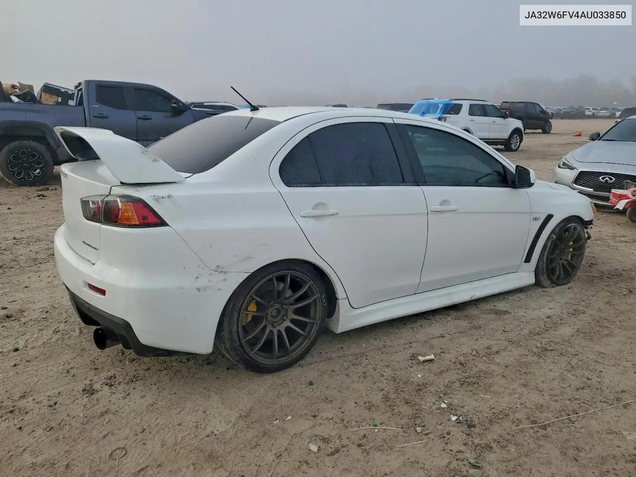JA32W6FV4AU033850 2010 Mitsubishi Lancer Evolution Se