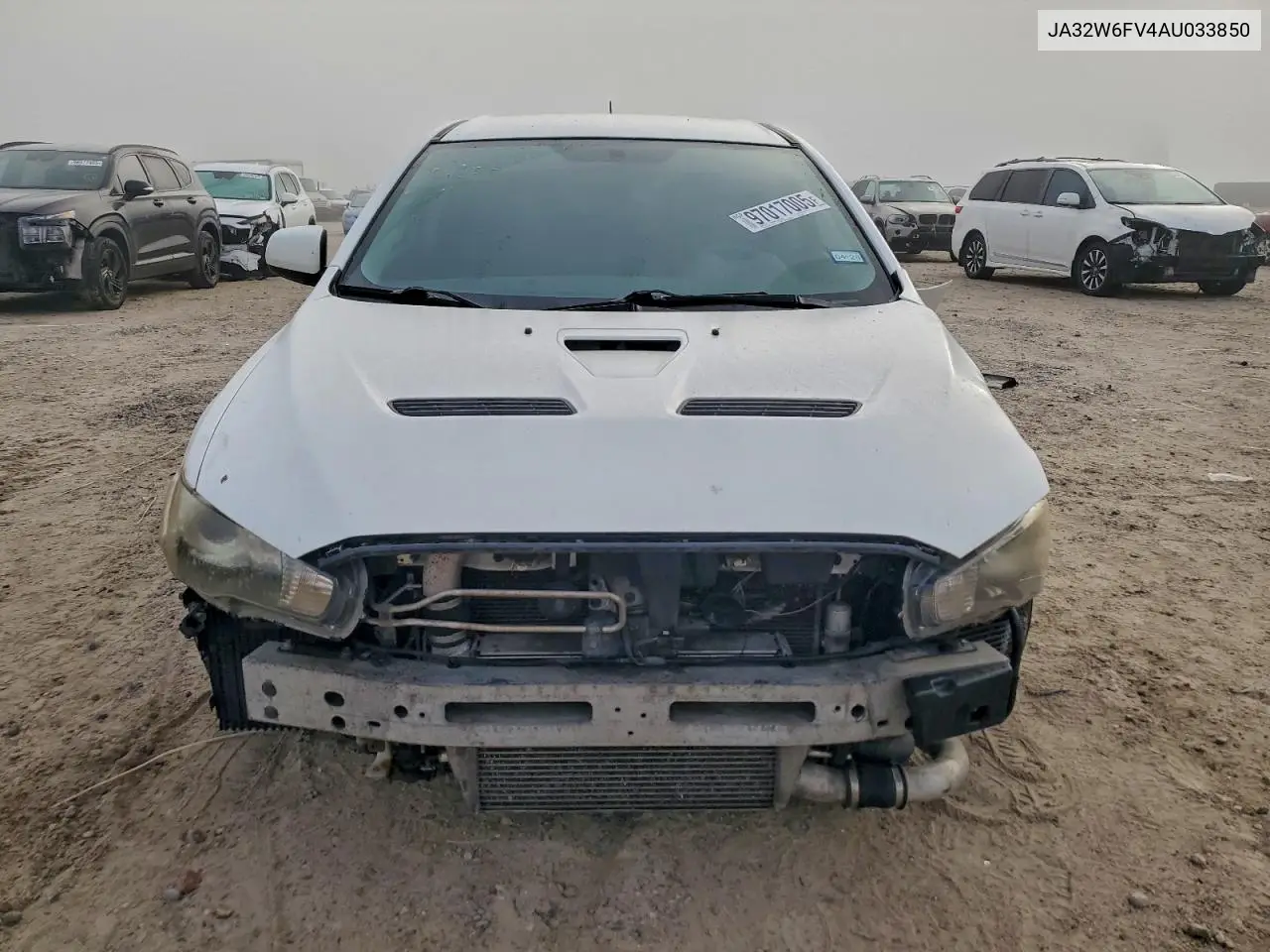 JA32W6FV4AU033850 2010 Mitsubishi Lancer Evolution Se