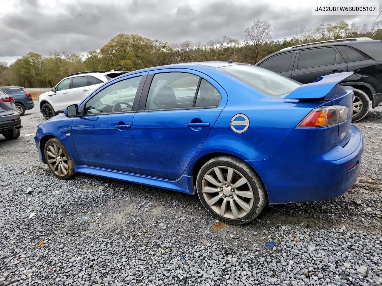 JA32U8FW6BU005107 2011 Mitsubishi Lancer Gts