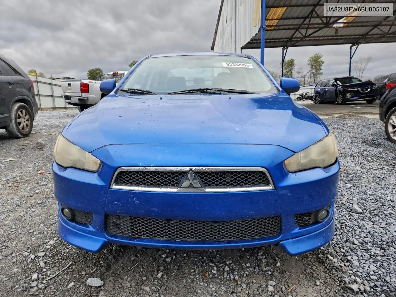 JA32U8FW6BU005107 2011 Mitsubishi Lancer Gts