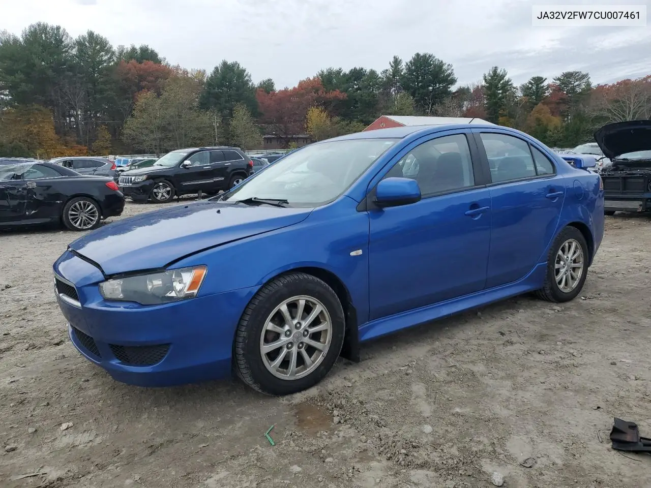 JA32V2FW7CU007461 2012 Mitsubishi Lancer Se