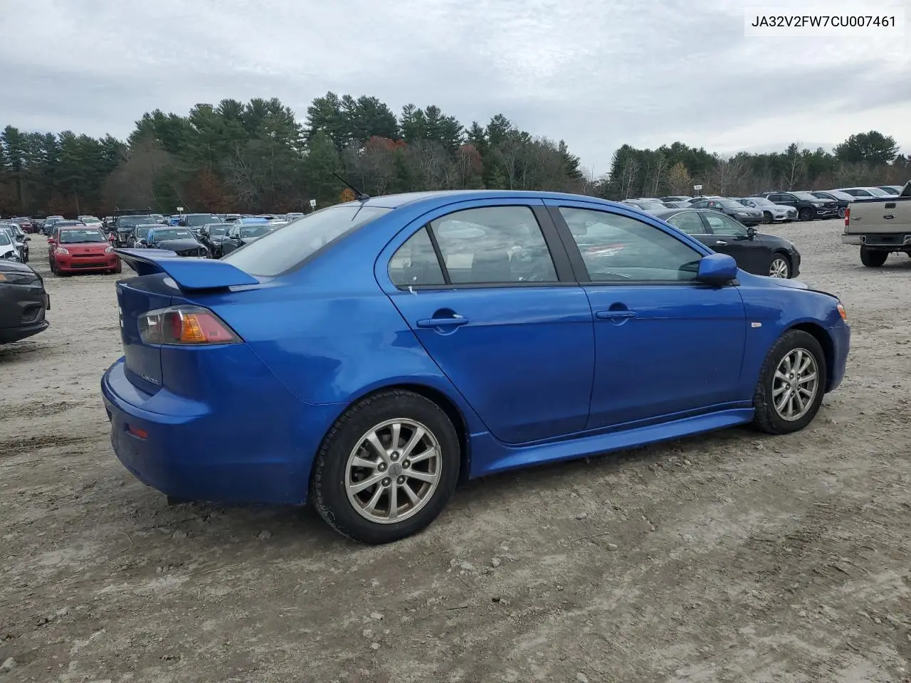 JA32V2FW7CU007461 2012 Mitsubishi Lancer Se