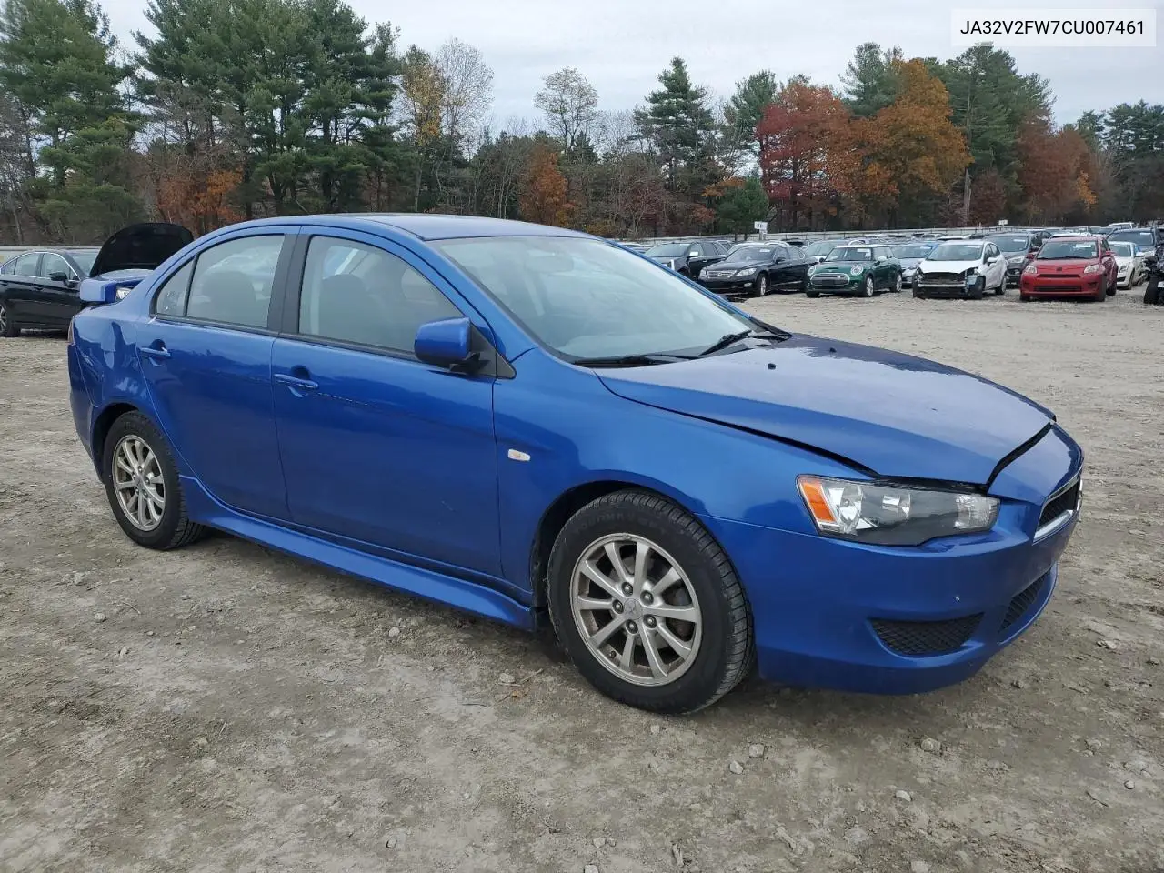 JA32V2FW7CU007461 2012 Mitsubishi Lancer Se