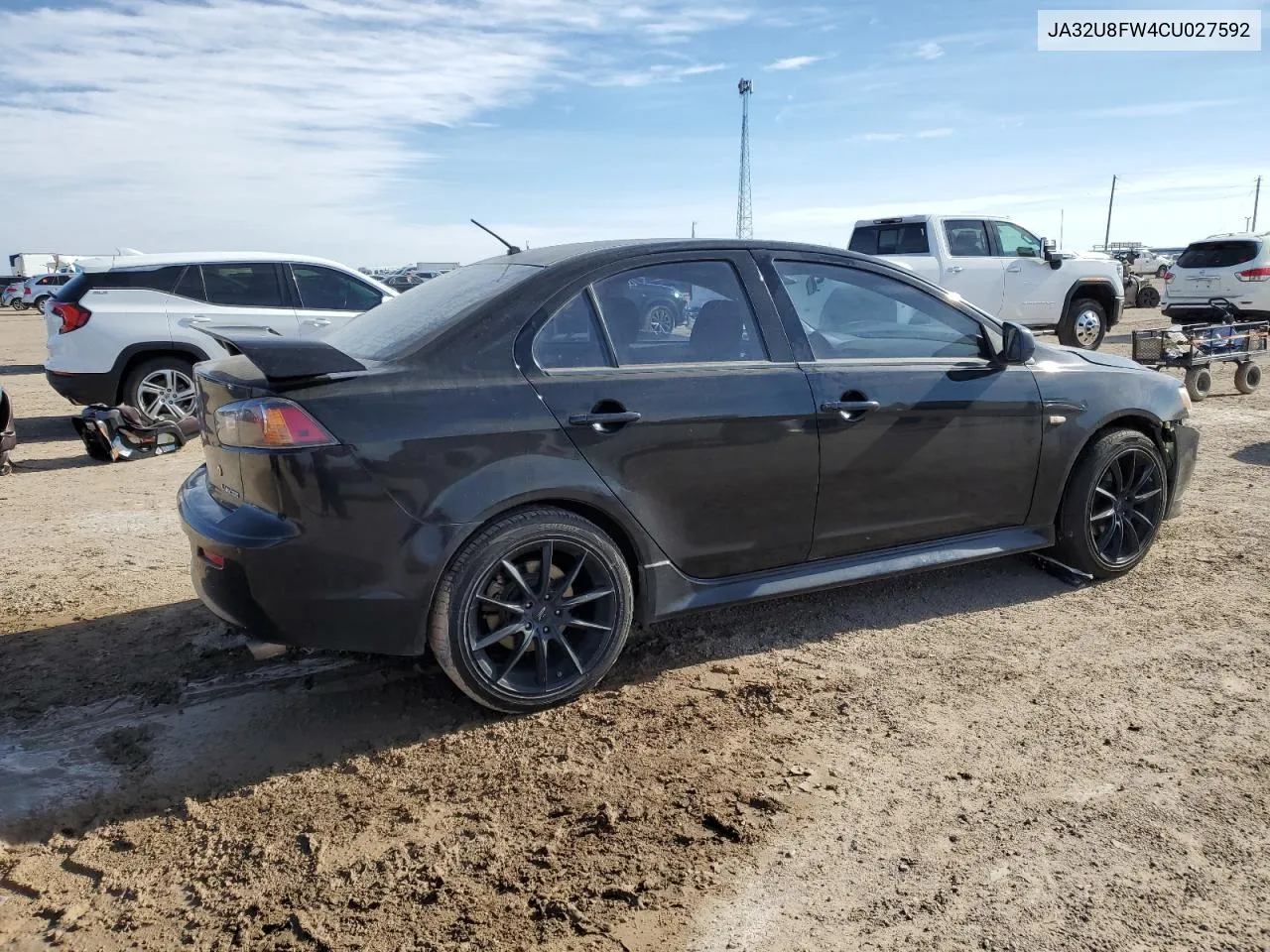 2012 Mitsubishi Lancer Gt VIN: JA32U8FW4CU027592 Lot: 82681754