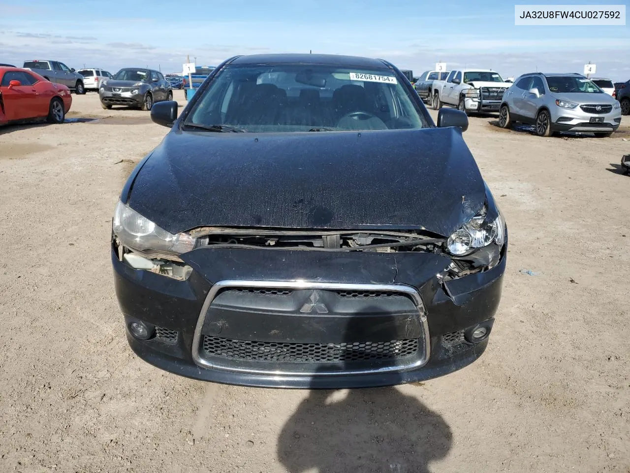 2012 Mitsubishi Lancer Gt VIN: JA32U8FW4CU027592 Lot: 82681754
