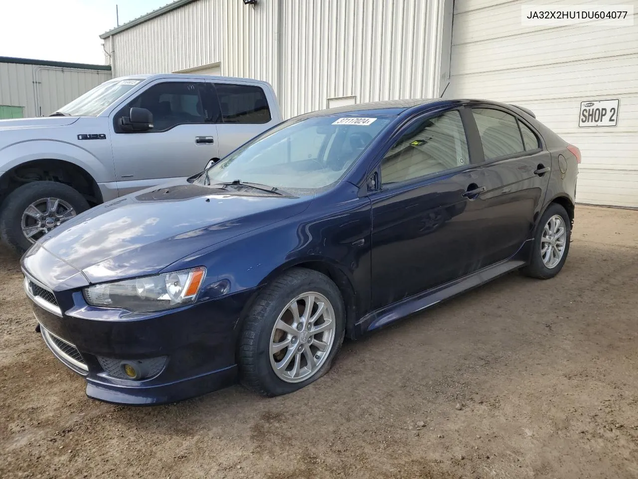 2013 Mitsubishi Lancer Es/Es Sport VIN: JA32X2HU1DU604077 Lot: 37117024