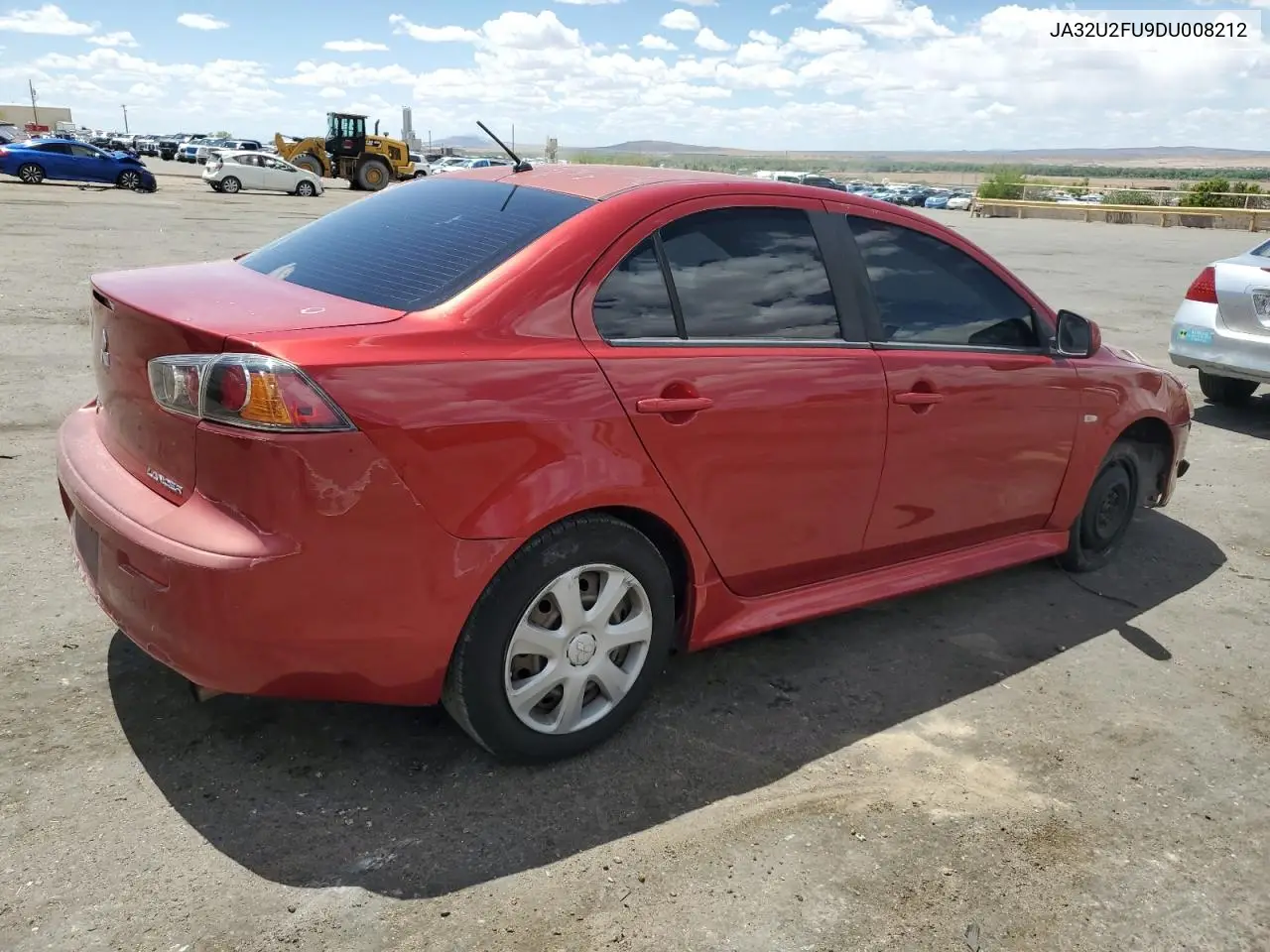 2013 Mitsubishi Lancer Es/Es Sport VIN: JA32U2FU9DU008212 Lot: 54826095