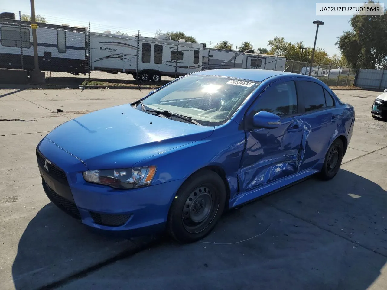 JA32U2FU2FU015649 2015 Mitsubishi Lancer Es