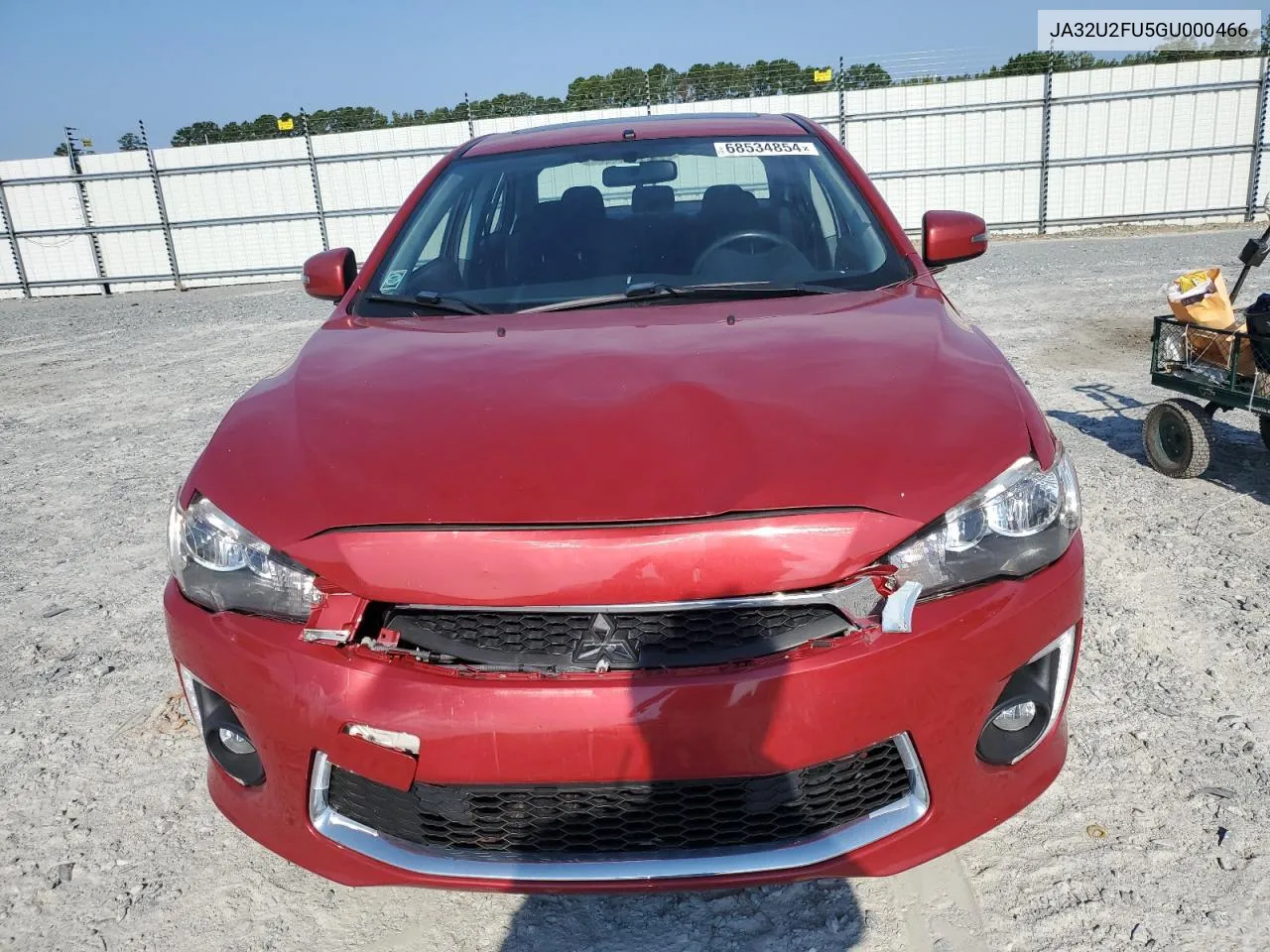 JA32U2FU5GU000466 2016 Mitsubishi Lancer Es