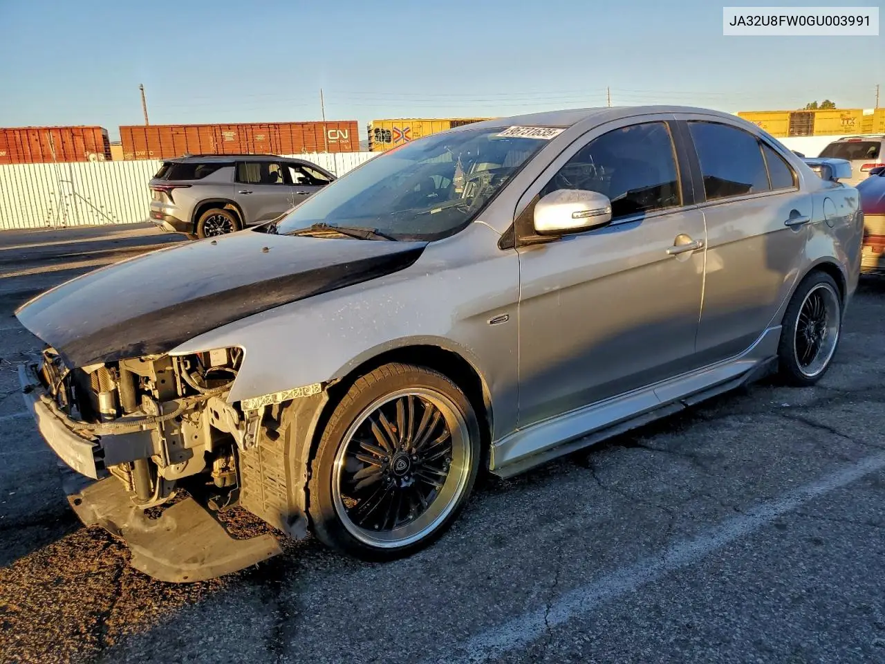 JA32U8FW0GU003991 2016 Mitsubishi Lancer Gt