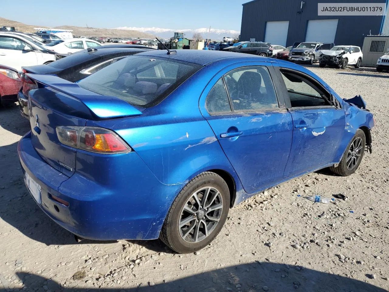 2017 Mitsubishi Lancer Es VIN: JA32U2FU8HU011379 Lot: 42641225