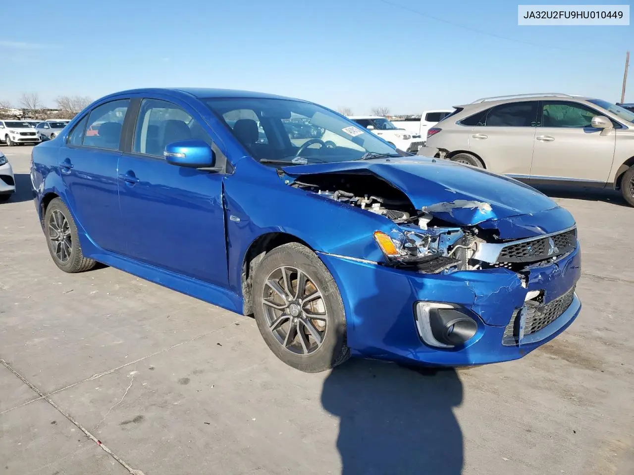 2017 Mitsubishi Lancer Es VIN: JA32U2FU9HU010449 Lot: 46146115
