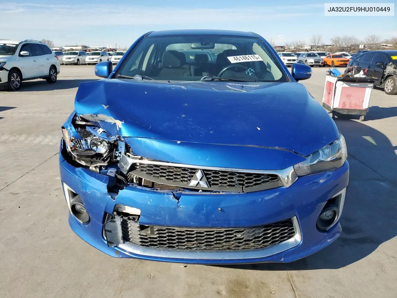 2017 Mitsubishi Lancer Es VIN: JA32U2FU9HU010449 Lot: 46146115