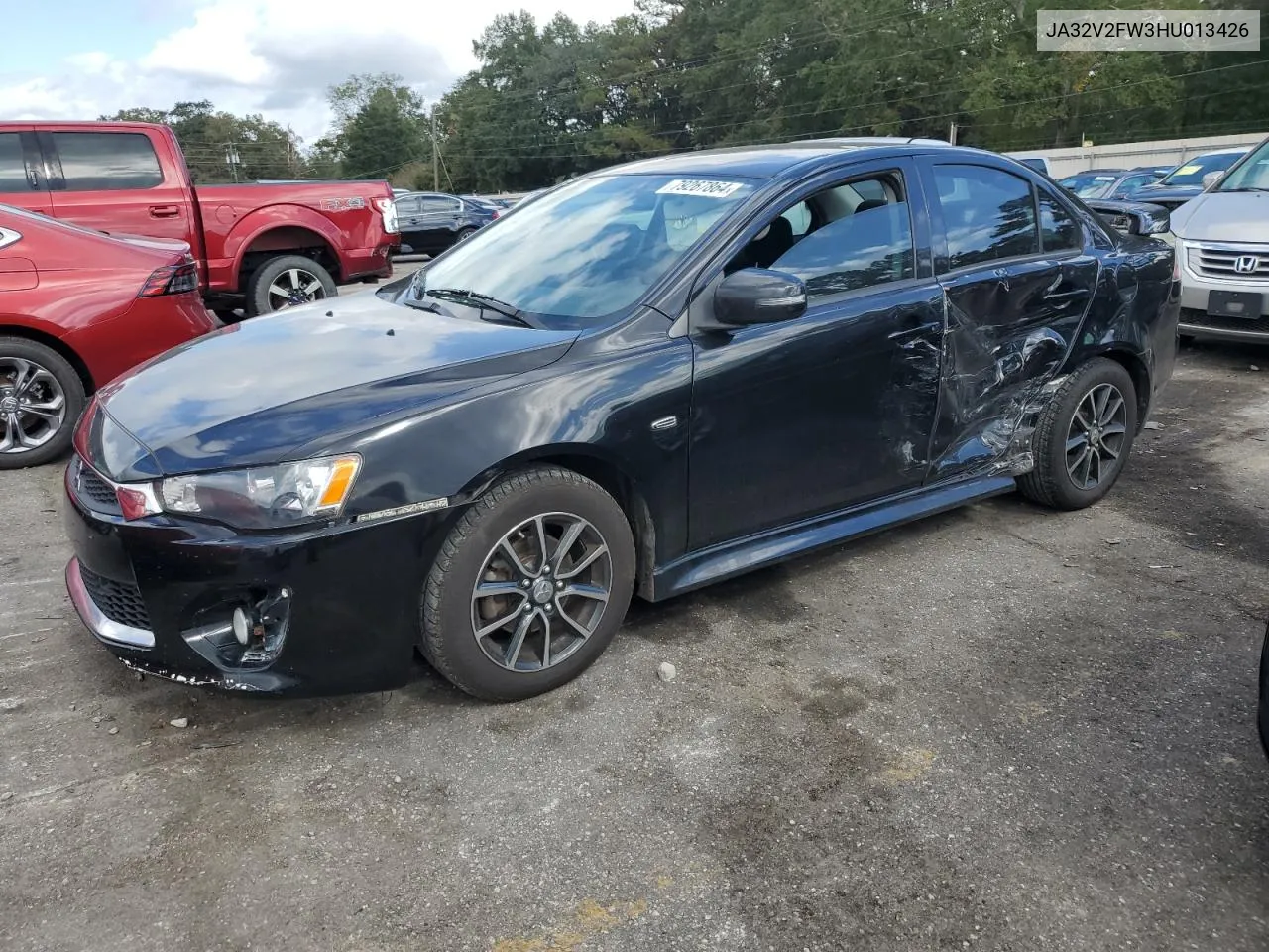 2017 Mitsubishi Lancer Es VIN: JA32V2FW3HU013426 Lot: 79267864