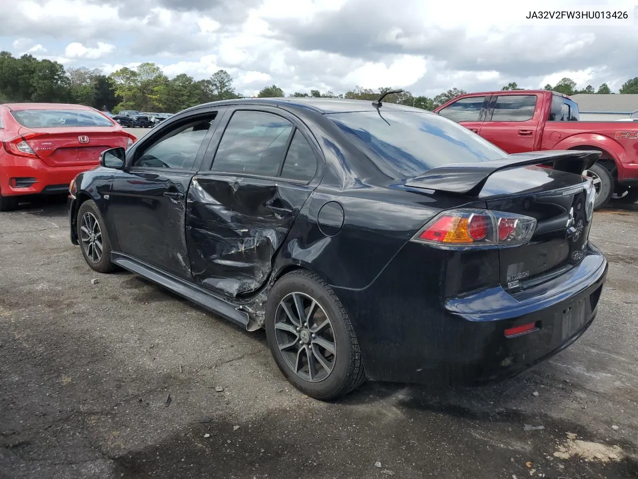 2017 Mitsubishi Lancer Es VIN: JA32V2FW3HU013426 Lot: 79267864