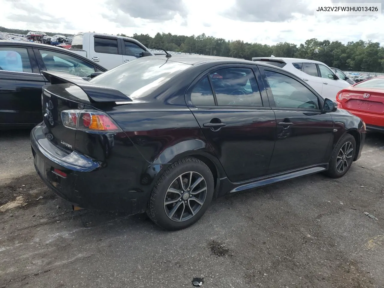 2017 Mitsubishi Lancer Es VIN: JA32V2FW3HU013426 Lot: 79267864